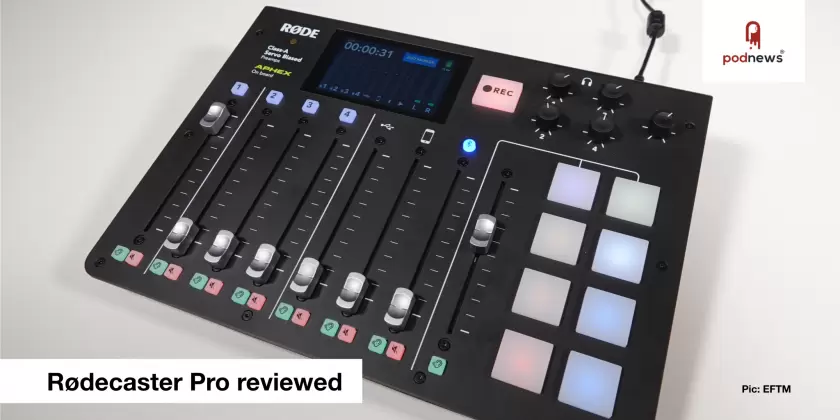 Rødecaster Pro podcasting mixer reviewed