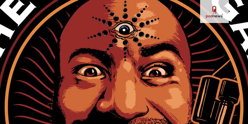 Joe Rogan artwork closeup