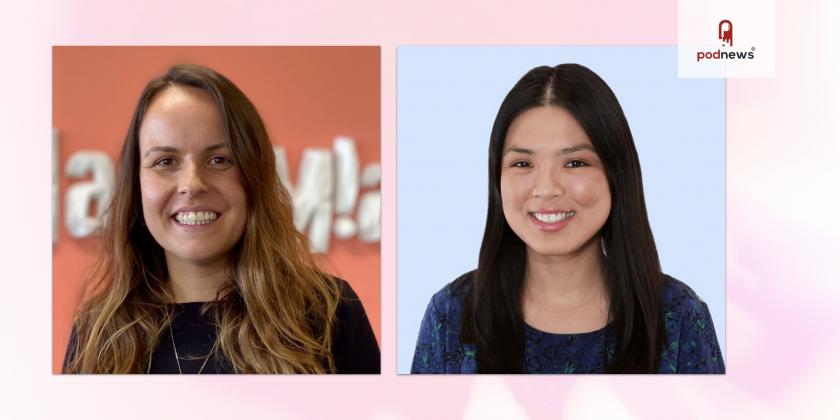Mamamia’s new Editorial Director, Rosie Squires, and Editor, Melody Teh (l to r)