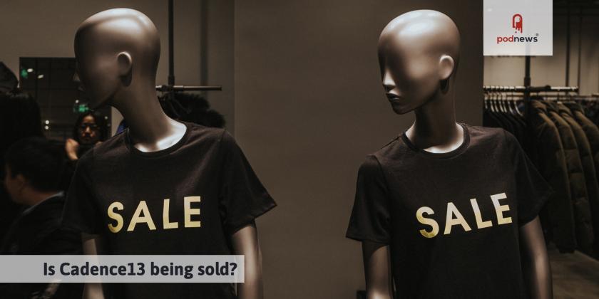 Two shop mannekins with the word sale on them