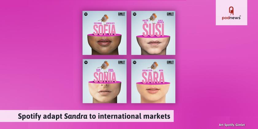 Spotify adapt 'Sandra' to international markets