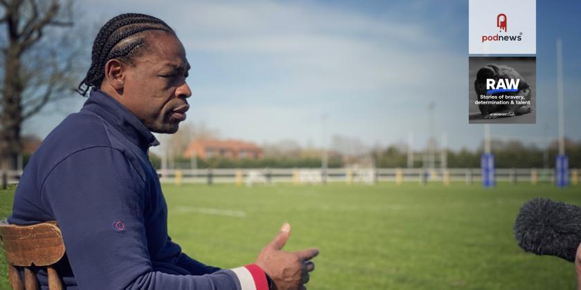 Rugby player Serge Betsen is interviewed for a new podcast
