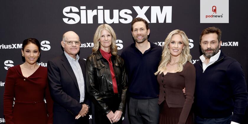 Sherene Hilal, Chief Ads Product Officer at SiriusXM, Scott Greenstein, President and Chief Content Officer at SiriusXM, Jennifer Witz, SiriusXM CEO, Scott Walker, Sr VP, Chief Advertising Revenue Officer for SiriusXM, Lizzie Collins, Sr VP, B2B Marketing and Ad Innovation at SiriusXM and Wayne Thorsen, EVP, COO of SiriusXM