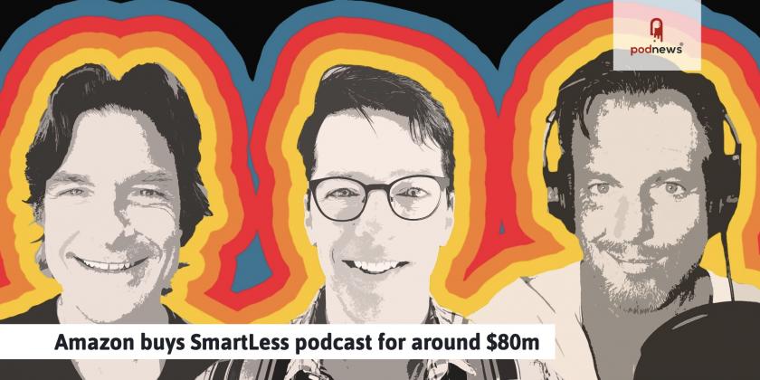 A partial image from the SmartLess podcast artwork