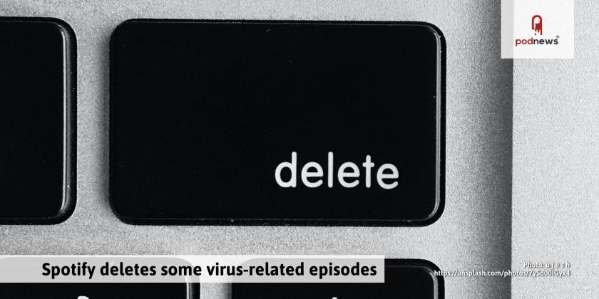 Spotify deletes some virus-related episodes