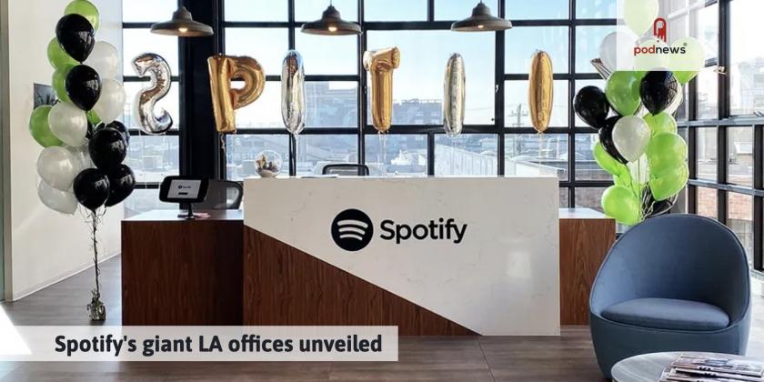 A picture of Spotify's LA offices