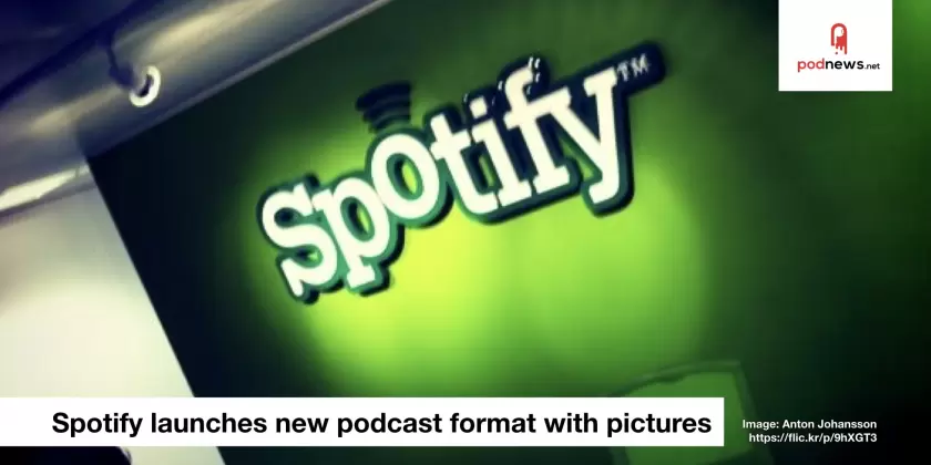 Spotify announces a new podcast format with pictures
