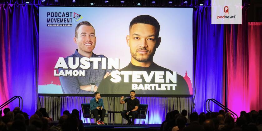 Steve Bartlett at Podcast Movement 2024