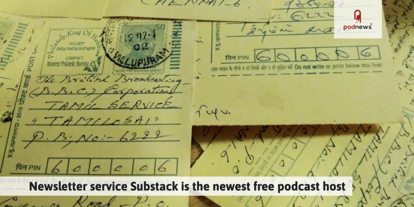 Newsletter service Substack is the latest free podcast host