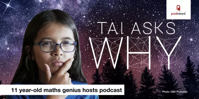 Eleven year-old maths genius hosts a new podcast