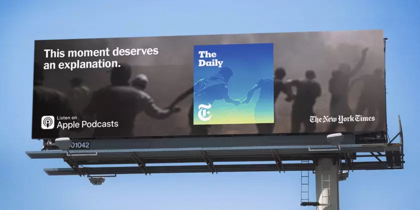 The New York Times Debuts First-Ever Marketing Campaign for 'The Daily'