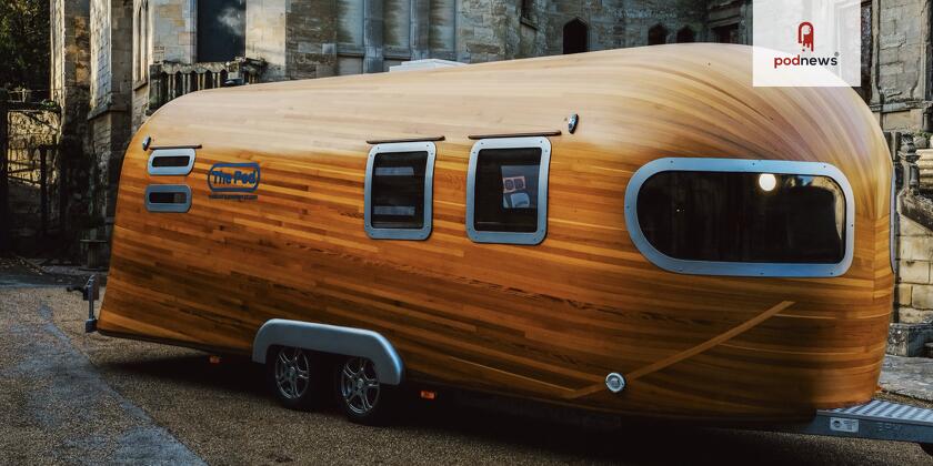 The Pod, a mobile podcast studio