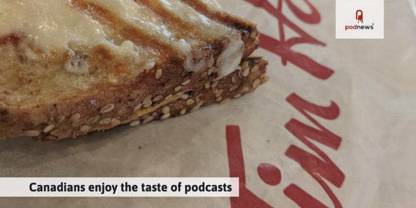 An image of a Tim Hortons cheese toastie from Canada