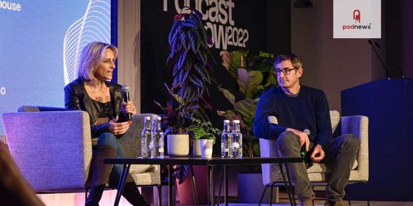 Emily Maitlis and Louis Theroux