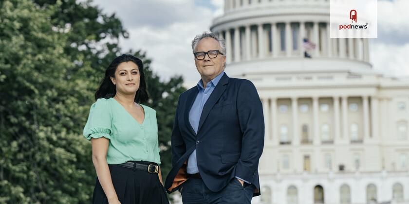 Anushka Asthana and Matt Frei