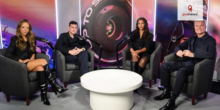 The Up to Speed team in the studio