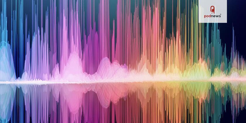 A painting of a sound wave