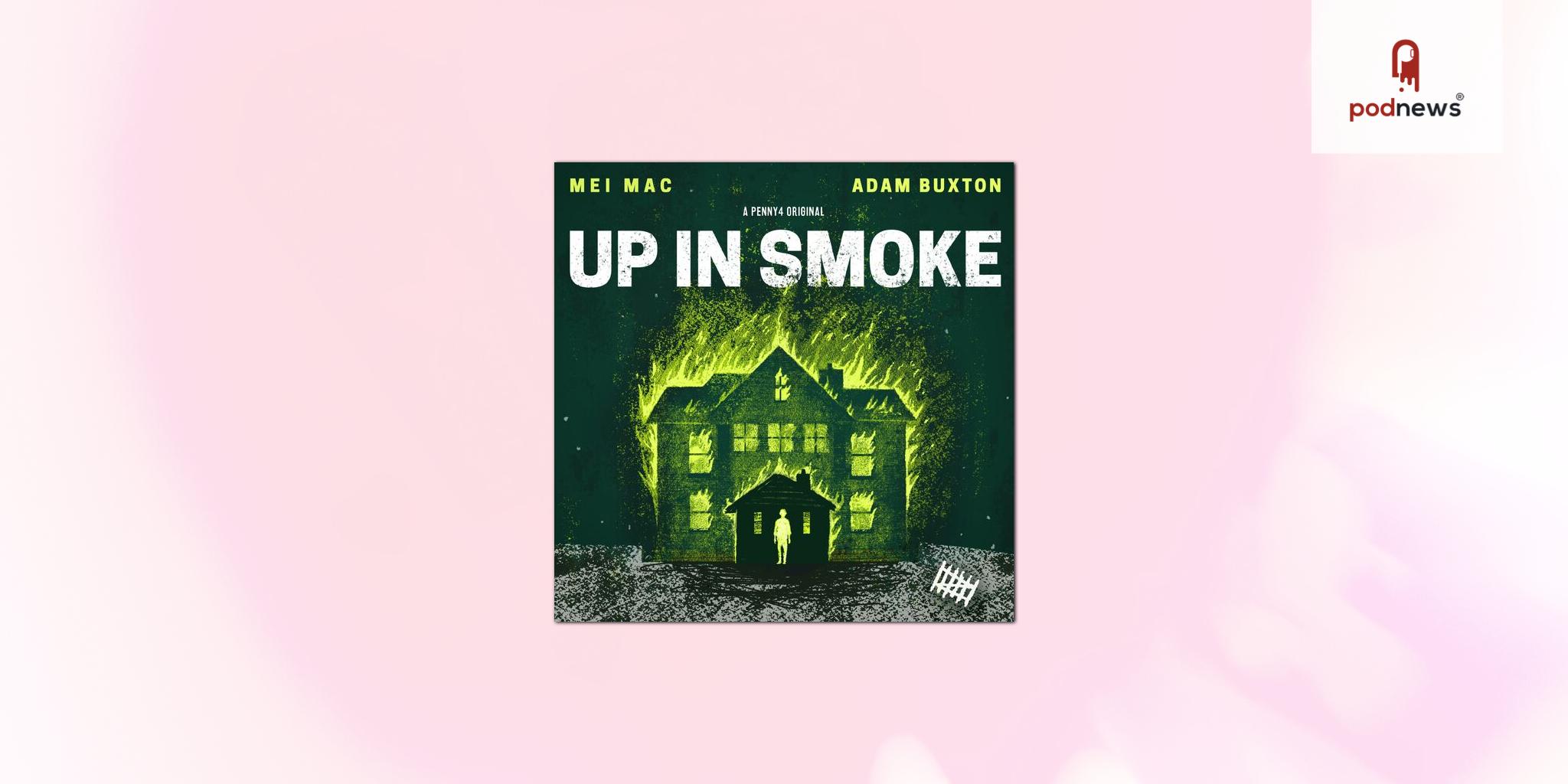 “UP IN SMOKE”, a true-crime podcast about a fictional mystery starring Mei Mac and Adam Buxton, to launch on October 22nd