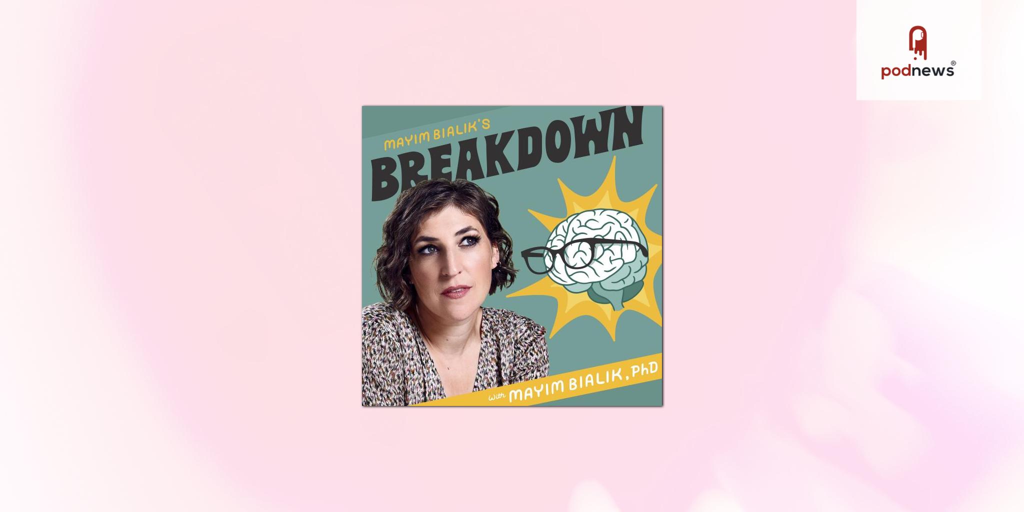 Mayim Bialik’s Breakdown Joins the Impact Theory Network to Fuel Strategic Growth