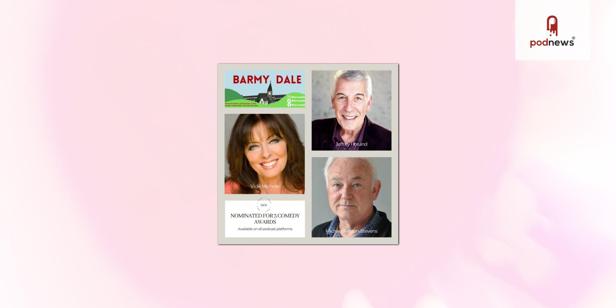 Husband and wife team Linda Regan and Brian Murphy join the cast of Award-Nominated Podcast Sitcom Barmy Dale