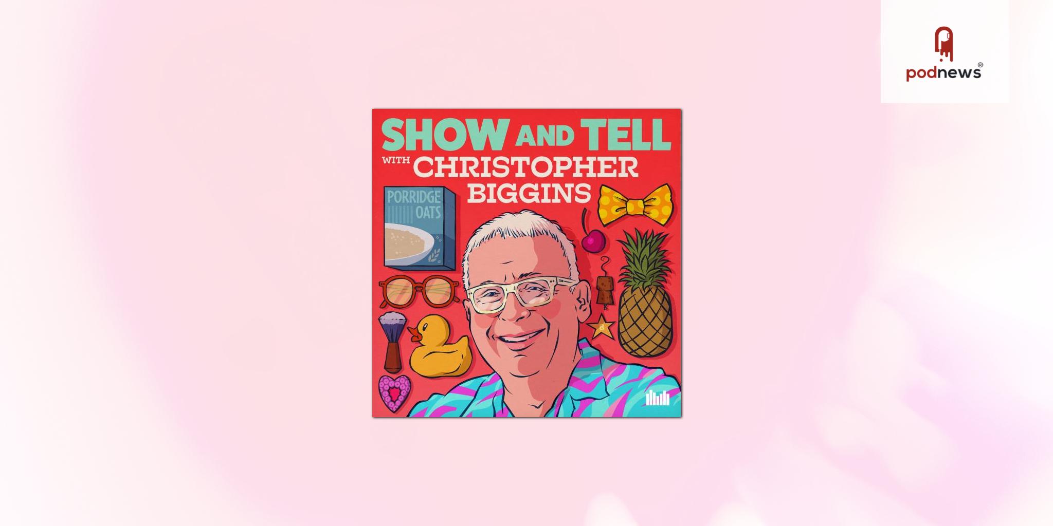 Entertainment legend Christopher Biggins launches Show And Tell podcast 