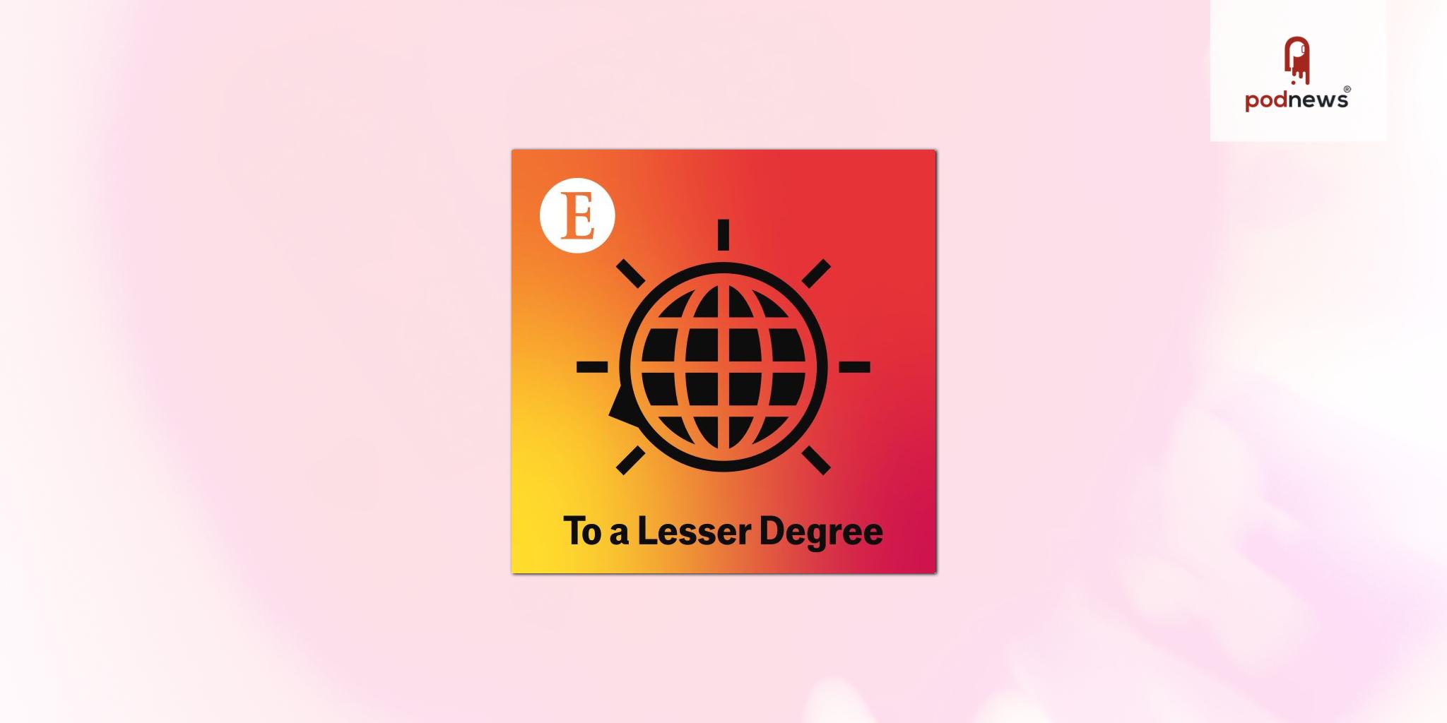 The Economist launches podcast “To a Lesser Degree” ahead of United Nations COP26 climate conference