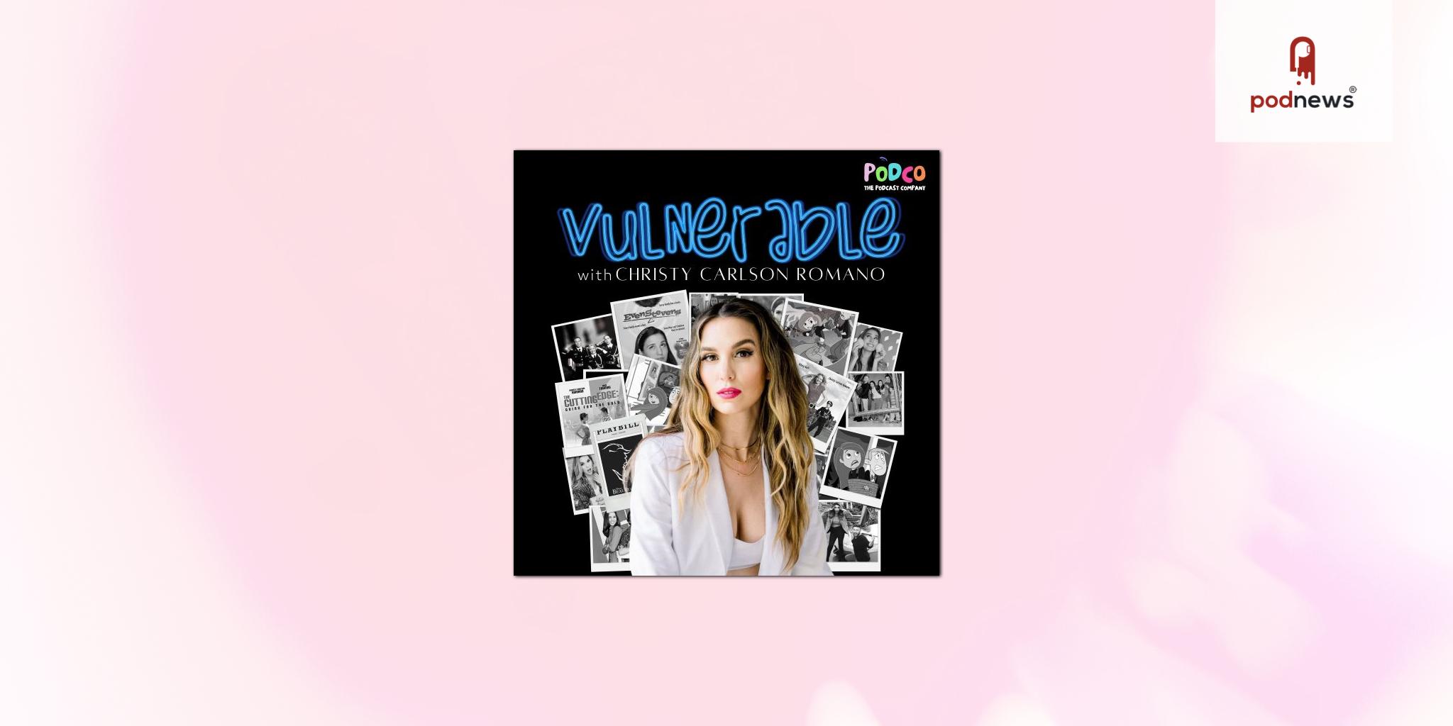 AdLarge Gets ‘Vulnerable’ with Christy Carlson Romano’s Extremely Honest Podcast
