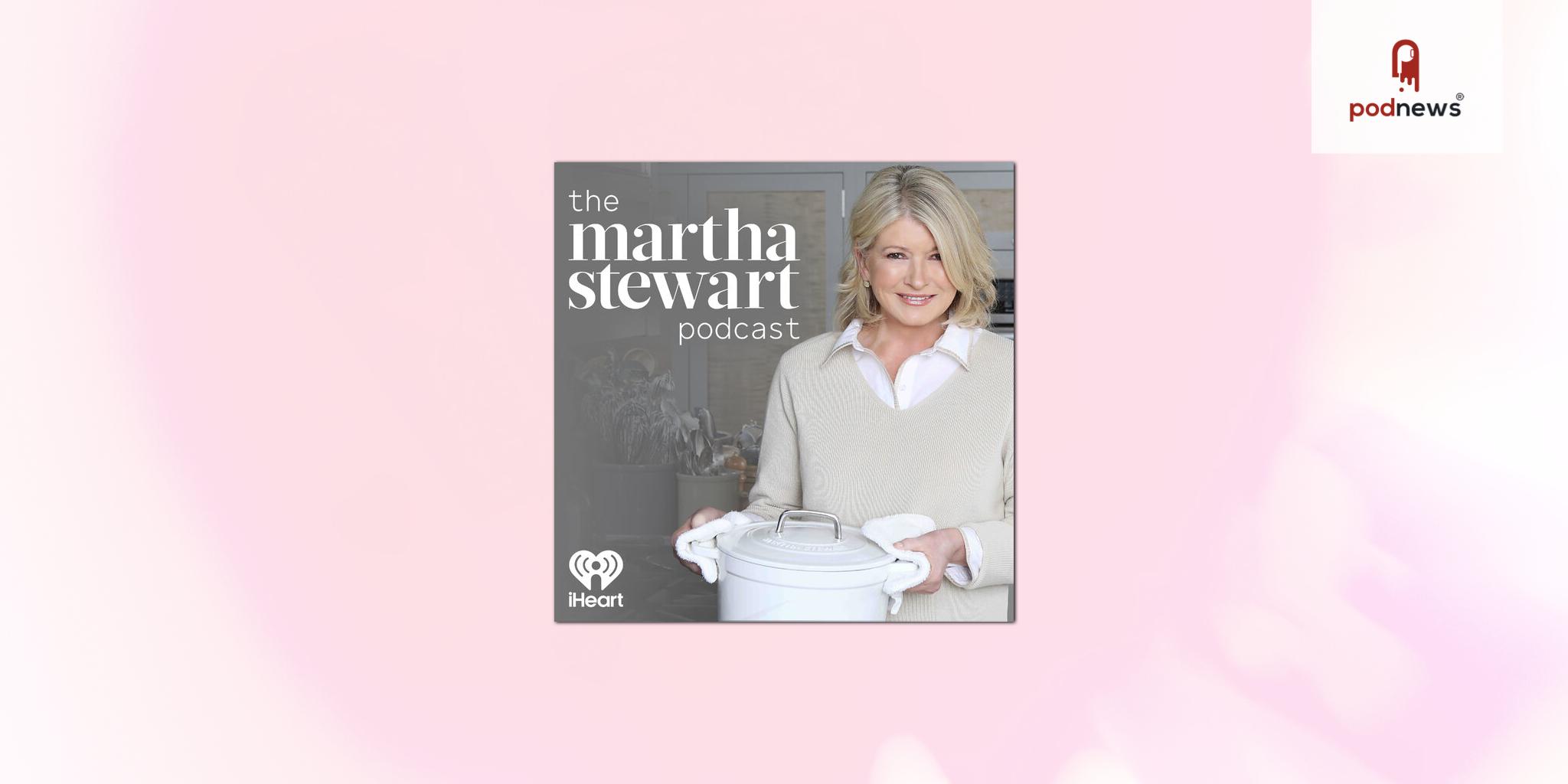 Martha Stewart and iHeartMedia Partner to Launch New iHeartRadio Original Podcast