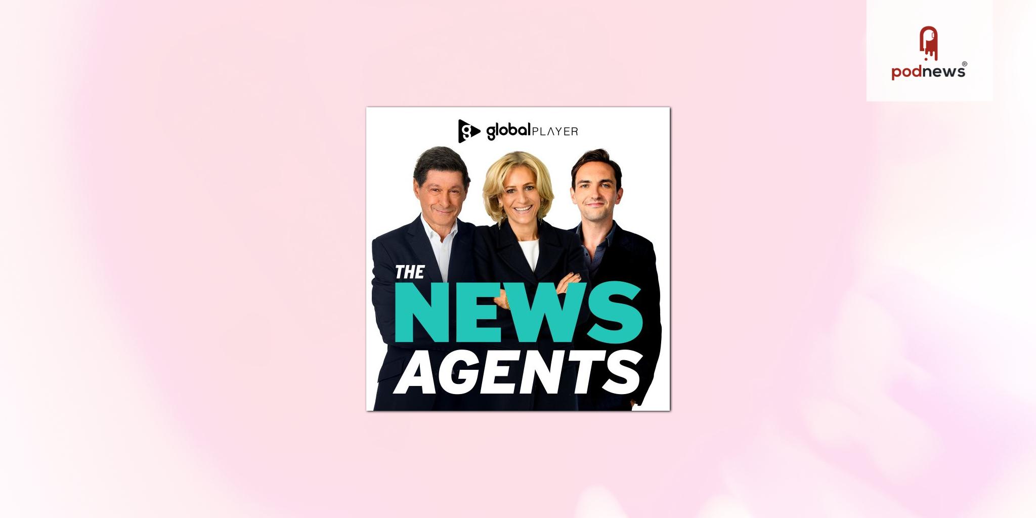The News Agents podcast hits 24 million downloads in seven months