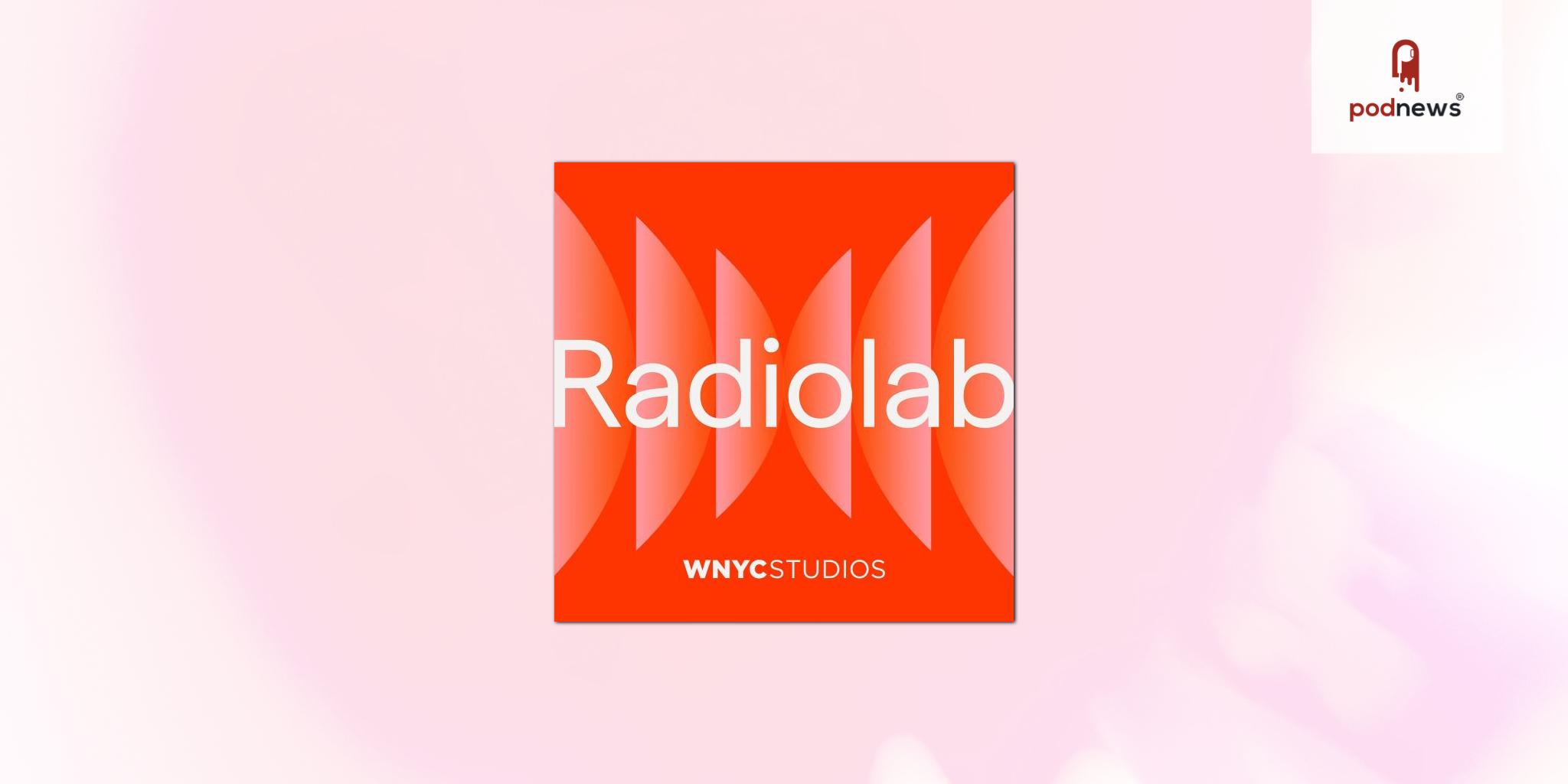 Radiolab from WNYC Studios presents 'MIXTAPE'