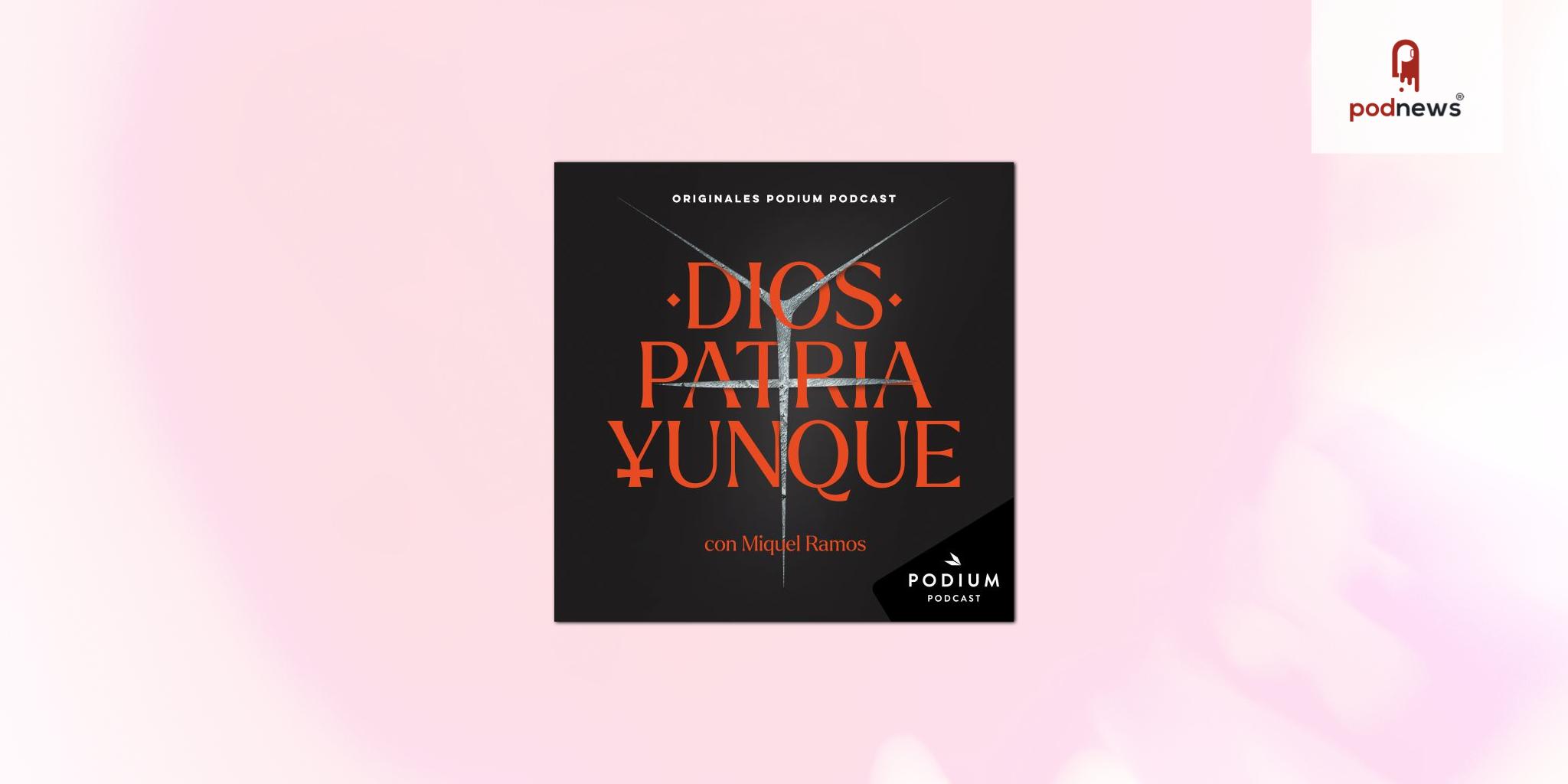 Podium Podcast premieres 'Dios, patria, Yunque', a production about an ultra-Catholic secret organization