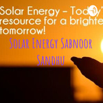 Solar Energy Sabnoor Sandhu