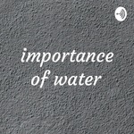 importance of water