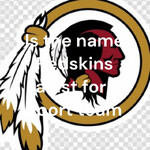 Is the name Redskins racist for a sport team