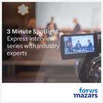 3 Minute Spotlight: Express interview series with industry experts