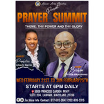 Prayer Summit: Thy Power and Thy Glory February 21st-25th 2024