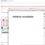 Celebrity Roundtable