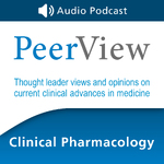 PeerView Clinical Pharmacology CME/CNE/CPE Audio Podcast