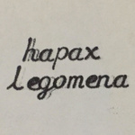 Hapax Legomena