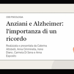 Anziani E Alzheimer: L'importanza Di Un Ricordo