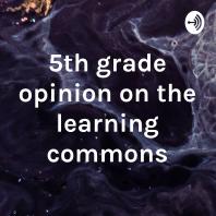 5th grade opinion on the learning commons