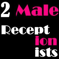 2 Male Receptionists
