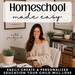 Homeschool Made Easy | Homeschooling, How to Homeschool, Personalized Learning, Home Education