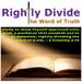 Rightly Divide the Word of Truth