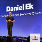 Daniel Ek in November last year