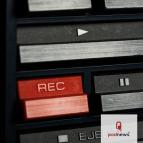 A play button on a cassette deck, we think