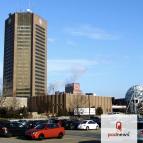 The old Radio-Canada building in Montreal. It's been demolished now. Probably.